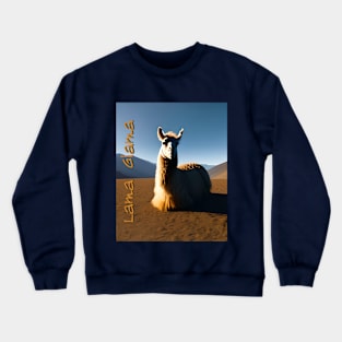 Lllama Crewneck Sweatshirt